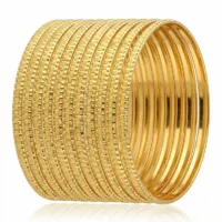 النگو دامله زرد تابان AA010