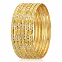 النگو دامله زرد تابان AA018