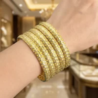 النگو دامله زرد تابان AA025 - Image 2