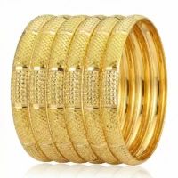 النگو دامله زرد تابان AA027