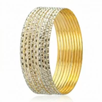 النگو مفتول سفید تابان AA031