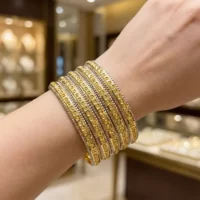 النگو دامله دورنگ تابان AA038 - Image 2