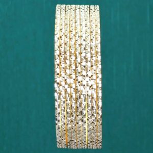 النگو مفتول سفید تابان AA031 - Image 3