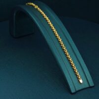 دستبند رولو 140 زرد گلستانه DG068 - Image 3