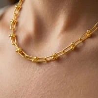 زنجیر تیفانی متوسط گلستانه ZG005 - Image 2