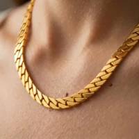 زنجیر کارتیه لوزی گلستانه ZG037 - Image 2