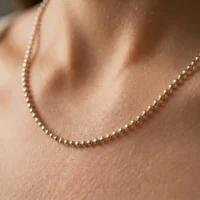 زنجیر مجیک بال سفید گلستانه ZG044 - Image 2