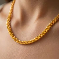 زنجیر کارتیه ناپلی ظریف گلستانه ZG078 - Image 2