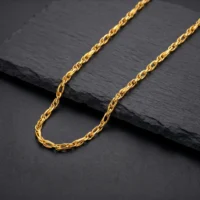 زنجیر سوپرلایت شانل آج دار گلستانه ZG093