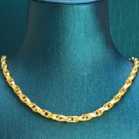 زنجیر شانل بغل تخت متوسط گلستانه ZG058 - Image 3