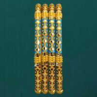 النگو فیروزه ای قرمز النخل AN004 - Image 3