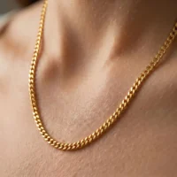 زنجیر کارتیه تو پر ظریف گلستانه ZG130 - Image 2
