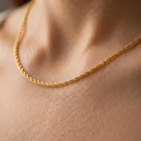 زنجیر طنابی توپر ظریف گلستانه ZT006 - Image 2